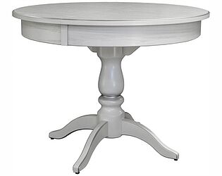 Купить стол Мебелик Моро 04 (100/140/100) раздвижной Серебро
