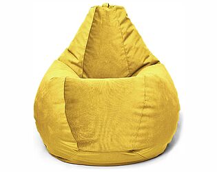 Купить кресло Relaxline Груша велюр Maserrati 11 жёлтый L
