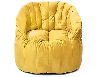 Купить кресло Relaxline Австралия XL пенёк в велюре Maserrati (Жёлтый 11)