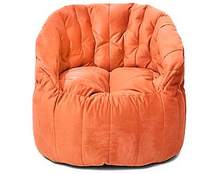 Купить кресло Relaxline Австралия XL пенёк в велюре Maserrati (Оранжевый 12)