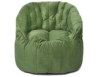 Купить кресло Relaxline Австралия XL пенёк в велюре Maserrati (Зелёный 13)