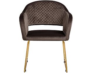 Купить стул R-Home Oscar Линк Золото (Темно-коричневый)