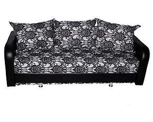 Купить диван Элегантный стиль Американо, черно-серый