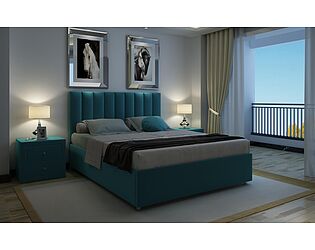 Купить кровать Sleeptek Premier 7 с основанием (Велюр)