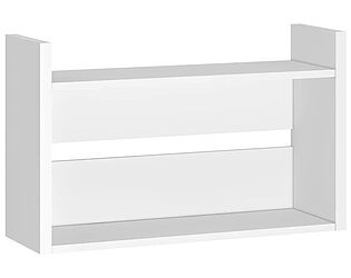 Полки белые узкие декоративные