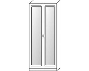 Купить шкаф Мебель Холдинг Ждана 600П (мод.28) 2х дверный зеркальный