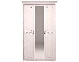 Купить шкаф Арника Афродита 06 для платья и белья 3-х дверный с зеркалом (без карниза)