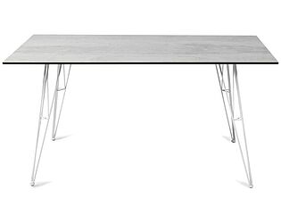 Купить стол Indoor Руссо обеденный150х80 (светло-серый)