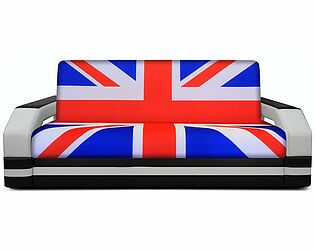 Купить диван FotoDivan Манчестер Британский флаг с подсветкой