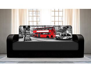 Купить диван FotoDivan книжка Автобус 1 (боковины закругленные)