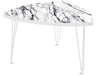 Купить стол Мебелик Оникс 1 Белый/Luminar 162