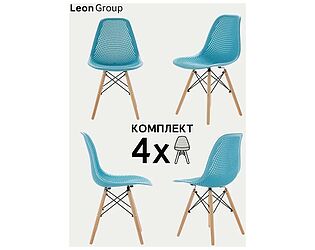 Купить стул Leon group АЖУРНЫЙ в стиле eames DSW, 4 шт