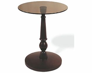 Купить стол Мебелик Рио 1 Венге/Тонированное стекло
