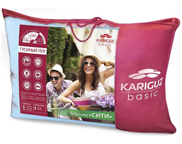 подушка kariguz basic сити 70