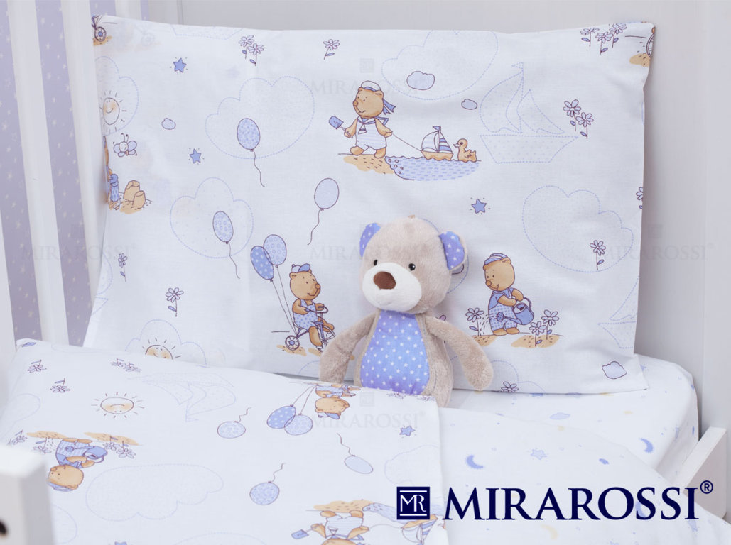 Детское постельное белье Mirarossi Bimbo blue