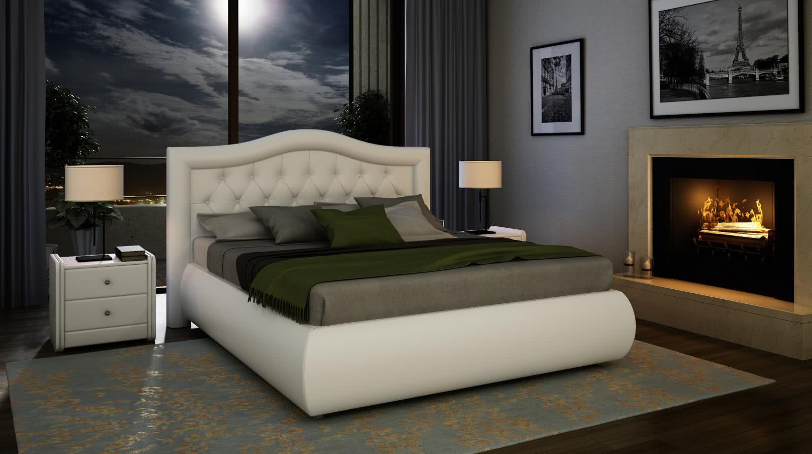 Кровать Sleeptek Premier 6 с подъемным механизмом (Велюр)