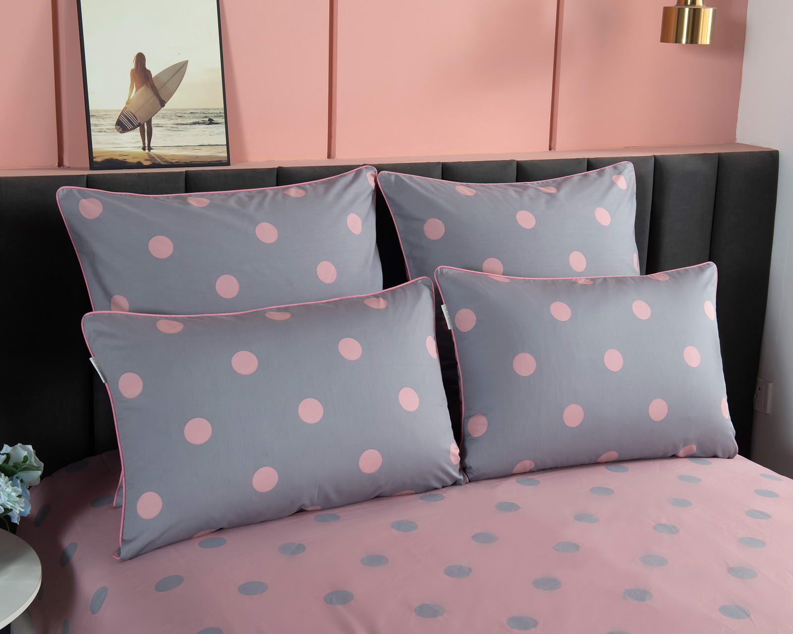 Купить Постельное Белье Сатин Розовый