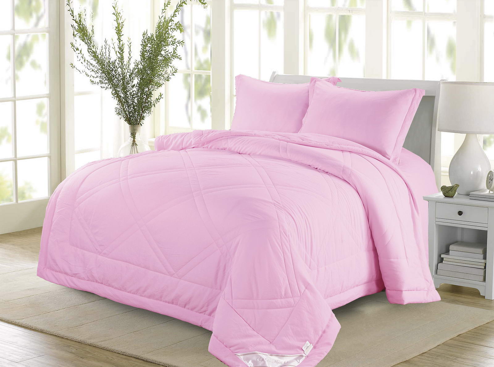 Постельное белье с одеялом Sofi De Marko Сандра, розовый