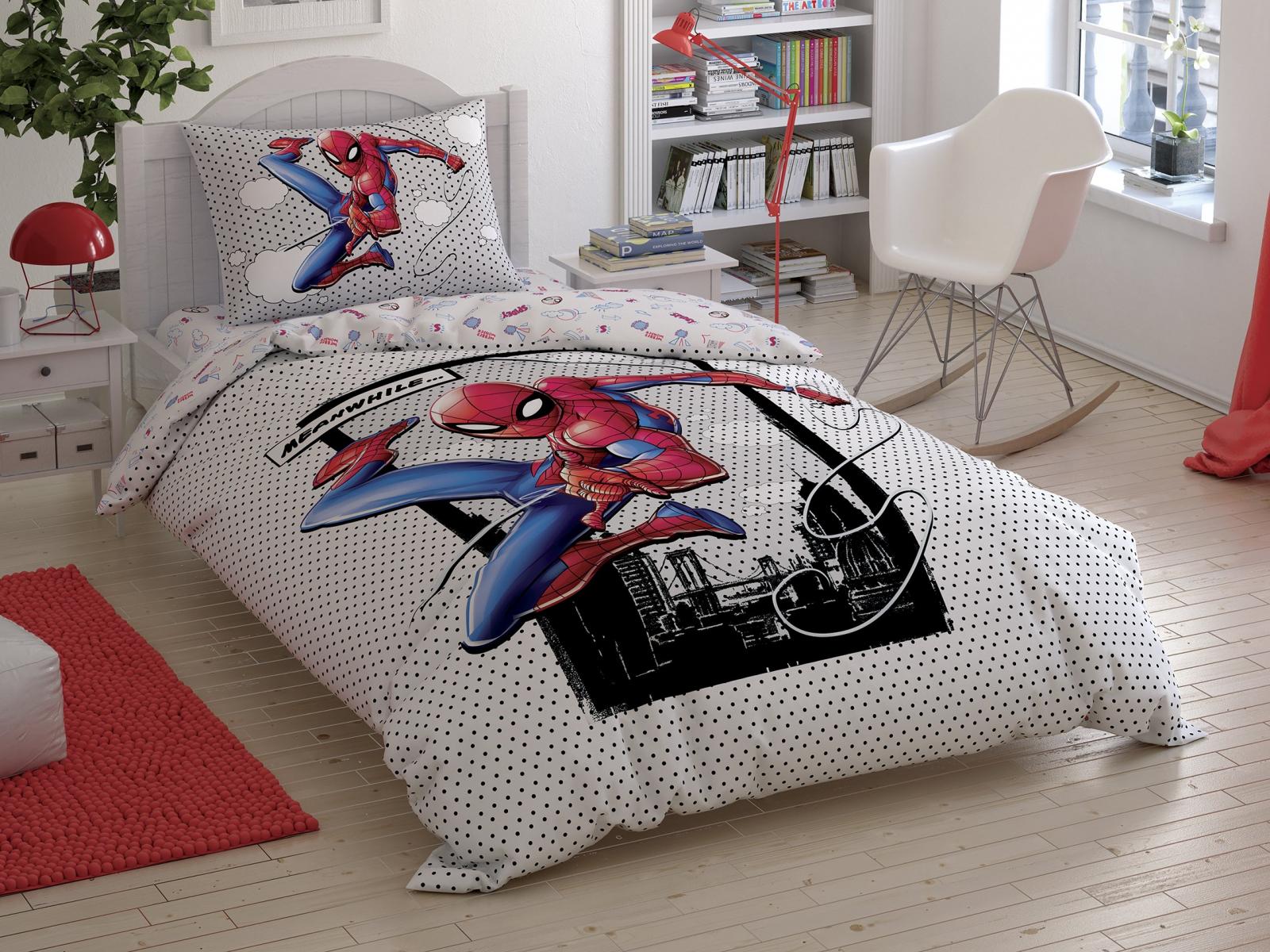 Купить постельное белье TAC Spiderman Cloudy